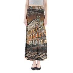 Colosseo Italy Full Length Maxi Skirt by ConteMonfrey