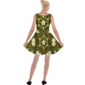 Flower Power And Big Porcelainflowers In Blooming Style Velvet Skater Dress View2