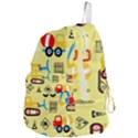 Seamless pattern vector industrial vehicle cartoon Foldable Lightweight Backpack View4