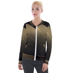 Lightfocus Velvet Zip Up Jacket by Sparkle