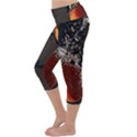 Fresh water tomatoes Lightweight Velour Capri Yoga Leggings View2