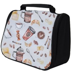 Coffee Coffeemania Caffeine Full Print Travel Pouch (big) by Wegoenart