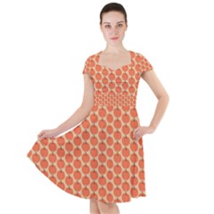 Cute Pumpkin Small Cap Sleeve Midi Dress by ConteMonfrey