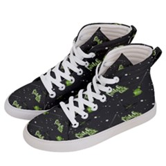 Halloween - The Witch Is Back   Women s Hi-top Skate Sneakers by ConteMonfrey