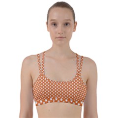 Cute Little Ghosts Halloween Theme Line Them Up Sports Bra by ConteMonfrey