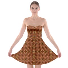 Mosaic (2) Strapless Bra Top Dress by nateshop