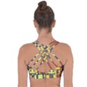 Colorful Venice Homes Cross String Back Sports Bra View2