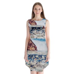 Fishes In Lake Garda Sleeveless Chiffon Dress   by ConteMonfrey