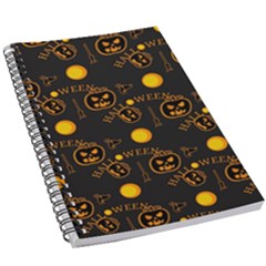 Halloween Background Pattern 5 5  X 8 5  Notebook by Ravend