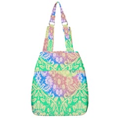 Hippie Fabric Background Tie Dye Center Zip Backpack by Ravend