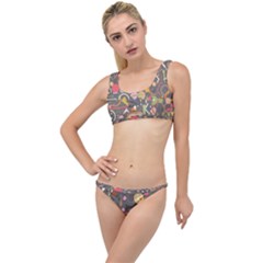 Illustration Shape Tribal Pattern Round The Little Details Bikini Set by Wegoenart