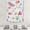 Fruit Summer Vitamin Watercolor Medium Tapestry View2