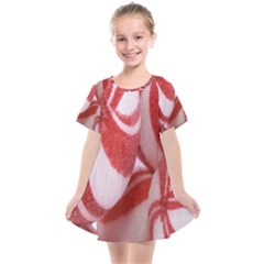 Christmas Candy Kids  Smock Dress by artworkshop