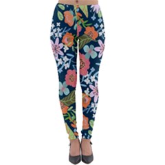 Flower Floral Background Painting Lightweight Velour Leggings by danenraven