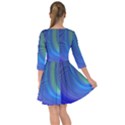 Space Design Abstract Sky Storm Smock Dress View2