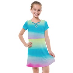 Watercolor Kids  Cross Web Dress by nateshop