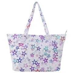 Christmasstars Full Print Shoulder Bag by kyorashop23