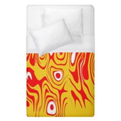 Red-yellow Duvet Cover (single Size) by nateshop