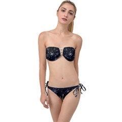 The Most Beautiful Stars Twist Bandeau Bikini Set by ConteMonfrey