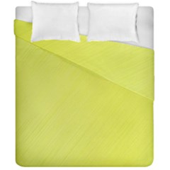 Background-texture-yellow Duvet Cover Double Side (california King Size) by nateshop