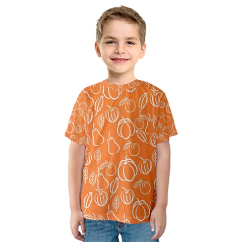 Illustration Abstract Pattern Seamless Kids  Sport Mesh Tee by Ravend