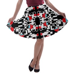 A-new-light A-line Skater Skirt by DECOMARKLLC