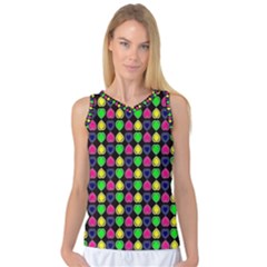 Colorful Mini Hearts Women s Basketball Tank Top by ConteMonfrey