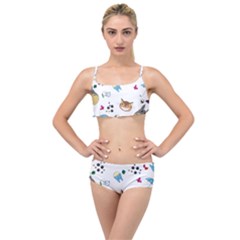 My Neighbor Totoro Cartoon Layered Top Bikini Set by danenraven