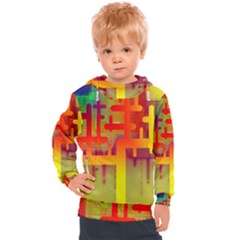 Code Binary System Kids  Hooded Pullover by Wegoenart