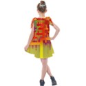 Code Binary System Kids  Tie Up Tunic Dress View2