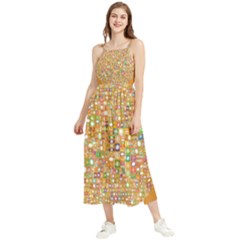 Calendar -1 Boho Sleeveless Summer Dress by nateshop