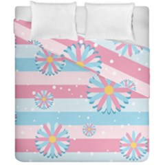 Flowers-023 Duvet Cover Double Side (california King Size) by nateshop