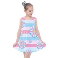 Flowers-023 Kids  Summer Dress