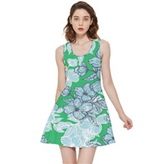 Flowers-26 Inside Out Reversible Sleeveless Dress by nateshop