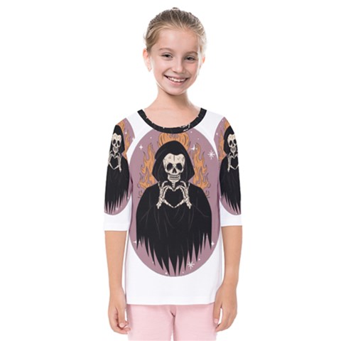 Halloween Kids  Quarter Sleeve Raglan Tee by Sparkle