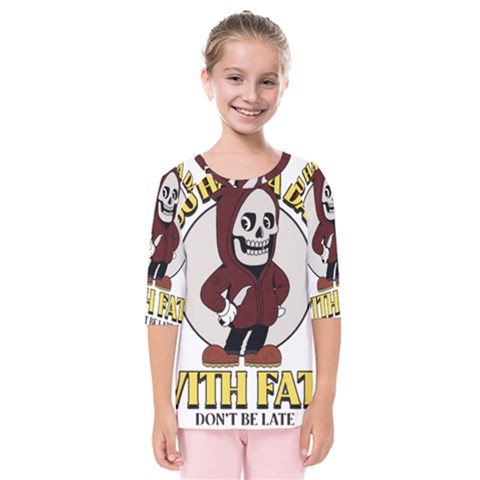 Halloween Kids  Quarter Sleeve Raglan Tee by Sparkle