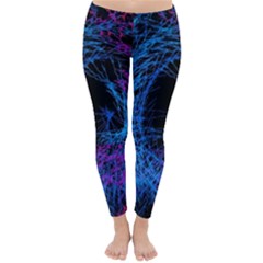 Symmetry Awesome 3d Digital Art Graphic Pattern Vortex Classic Winter Leggings by danenraven