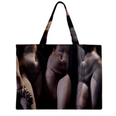 Three Graces Sculpture Detail Zipper Mini Tote Bag by dflcprintsclothing