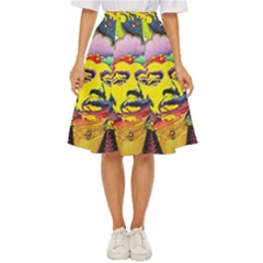 Psychedelic Rock Jimi Hendrix Classic Short Skirt by Jancukart