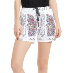 Neurodivergent Creative Smart Brain Women s Runner Shorts by Wegoenart