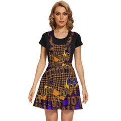 Binary Code Transformation Apron Dress by Wegoenart