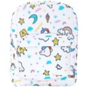 Unicorns-rainbows-seamless-pattern Full Print Backpack View1