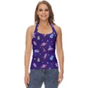 Space Seamless Pattern Basic Halter Top View1