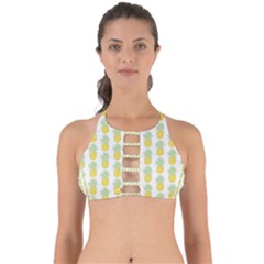 Pineapple Glitter Perfectly Cut Out Bikini Top by ConteMonfrey