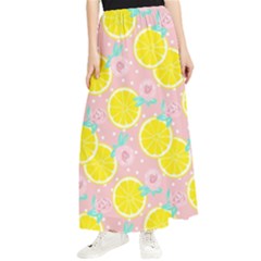 Pink Lemons Maxi Chiffon Skirt by ConteMonfrey