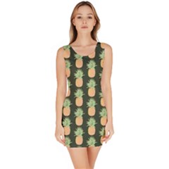 Pineapple Green Bodycon Dress by ConteMonfrey