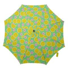 Green Lemons Hook Handle Umbrellas (medium) by ConteMonfrey