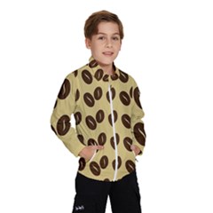 Coffee Beans Kids  Windbreaker by ConteMonfrey