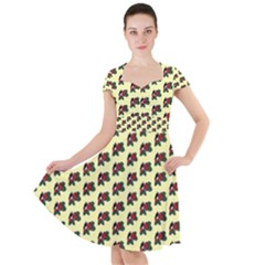 Guarana Fruit Small Cap Sleeve Midi Dress by ConteMonfrey