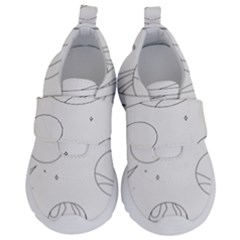 The Cuteness Of Saturn Kids  Velcro No Lace Shoes by ConteMonfrey